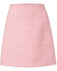 Carolina Herrera - Tweed Mini Skirt - Lyst