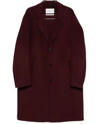 Amaranto - Abrigo Con Botones - Lyst