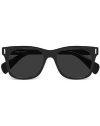 McQueen - Rectangle Sunglasses - Lyst
