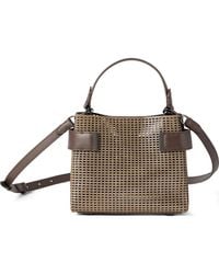 Brunello Cucinelli - Small Essence Sparkling Leather Tote Bag - Lyst