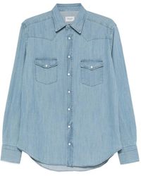Drumohr - Buttoned Chest-Pocket Shirt - Lyst