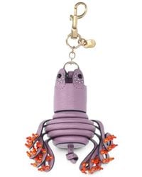 Anya Hindmarch - Porte-Clés Octopus En Cuir - Lyst