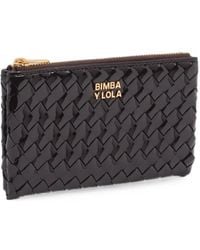 Bimba Y Lola - Eggplant Plaited Coin Purse - Lyst