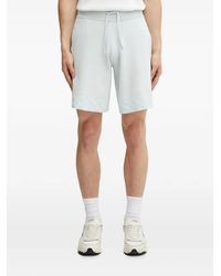 Filling Pieces - Resort Checkerboard-Knit Drawstring Shorts - Lyst