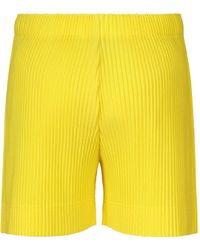 Homme Plissé Issey Miyake - Colorful Pleats Plissé-Effect Shorts - Lyst