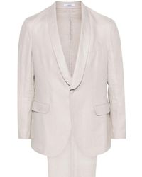 Boglioli - Single-Breasted Linen Suit - Lyst