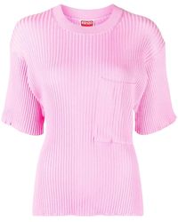 KENZO - Oberteil Mit Logo-Patch - Lyst