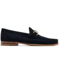 Magnanni - Suede Loafers - Lyst