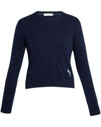 Erdem - Embroidered Crew-Neck Sweater - Lyst