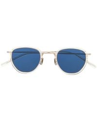 Eyevan 7285 - Round Frame Tinted Sunglasses - Lyst