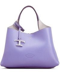 Tod's - Tote Bag mit T Timeless-Anhänger - Lyst