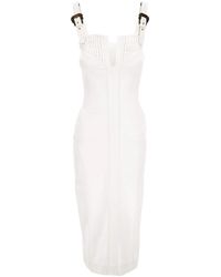 Versace Jeans Couture - Buckle-Detail Dress - Lyst