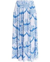Melissa Odabash - Shiloh Floral-Print Skirt - Lyst