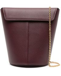 Tsatsas - Olive Leather Bucket Bag - Lyst