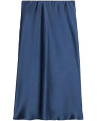 Ami Paris - High-Waisted Satin Skirt - Lyst