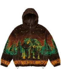 Supreme - B.B. Simon Reversible Hooded Fleece Jacket "Fw 25 - Lyst