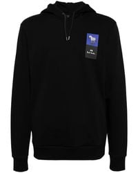 Paul Smith - Hoodie Aus Bio-Baumwolle Mit Logo-Print - Lyst