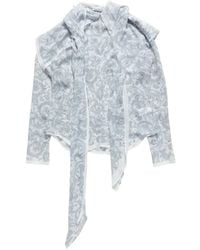 Acne Studios - Silk Paisley Blouse - Lyst