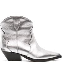 Isabel Marant - Dewina Leather Ankle Boots - Lyst