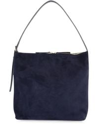 A.P.C. - Vera Maxi Suede Shoulder Bag - Lyst