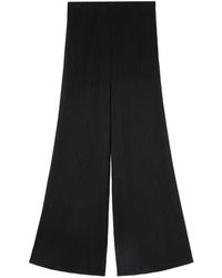 Agnona - Ribbed-Knit Trousers - Lyst