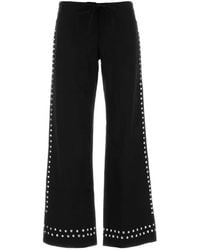 GIMAGUAS - Delya Stud-Embellished Trousers - Lyst