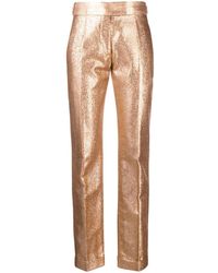 Tom Ford - Iridescent Mid-rise Tailored Trousers - Lyst