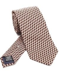 Al Duca d'Aosta - Geometric-Pattern Tie - Lyst