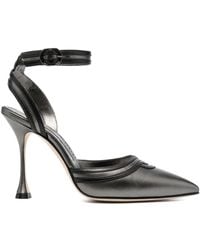 Manolo Blahnik - Escarpins Chonga 105 Mm En Cuir - Lyst