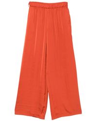 MOUTAKI - Belted Wide-Leg Palazzo Pants - Lyst