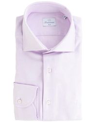 BRANCACCIO - Textured Slim-Fit Shirt - Lyst