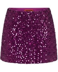 Simon Miller - Minijupe Dizzy À Sequins - Lyst