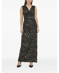 Morgan - V-Neck Maxi Dress - Lyst