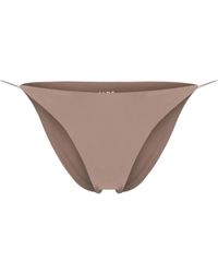 JADE Swim - High-Waist String Bikini Bottoms - Lyst