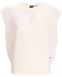 BOSS - Crew-Neck Tank Top - Lyst