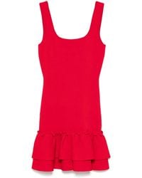 Sandro - Abito Corto Con Ruches - Lyst