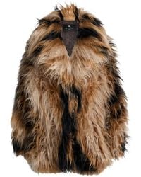 Etro - Alpaca-Wool Coat - Lyst