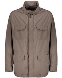 Moorer - High-Neck Multi-Pocket Jacket - Lyst