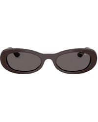 Vogue Eyewear - Oval-Frame Sunglasses - Lyst
