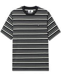 Izzue - Striped Bear-Detail T-Shirt - Lyst