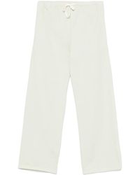MM6 by Maison Margiela - Cotton Trousers - Lyst