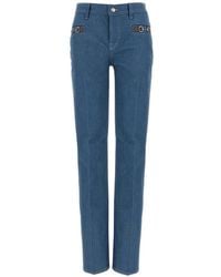 Gucci - Morsetto-Detail Jeans - Lyst