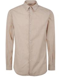 Aspesi - Button-Up Cotton Shirt - Lyst