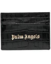 Palm Angels - Pasjeshouder Met Krokodillen-Reliëf - Lyst