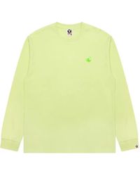 Aape By A Bathing Ape - Logo-Detail Long-Sleeved T-Shirt - Lyst