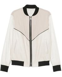 Yes London - Panelled Zip-Up Jacket - Lyst