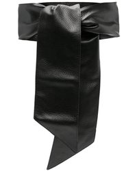 Orciani - Self-tie Leather Belt - Lyst