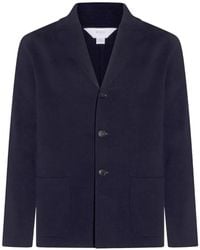 Malo - Flap-Pocket Button Jacket - Lyst