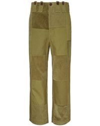 Junya Watanabe - Patchwork Corduroy Trousers - Lyst