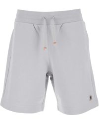 Parajumpers - Logo-Patch Drawstring Shorts - Lyst